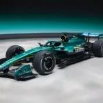 Presentation of the Aston Martin team livery for the 2026 F1 season