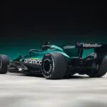Presentation of the Aston Martin team livery for the 2026 F1 season
