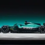 Presentation of the Aston Martin team livery for the 2026 F1 season
