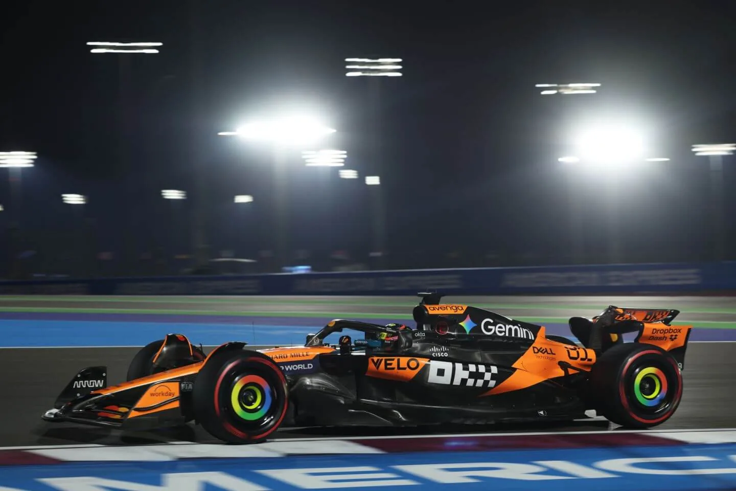 Piastri fastest in sprint qualifying in Qatar in 2025