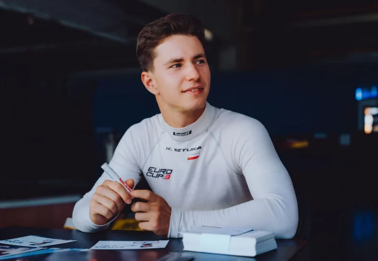 Kacper Sztuka remains in the Eurocup-3 series for 2026