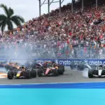 Kimi Antonelli won the thrilling race of the 2026 Miami GP