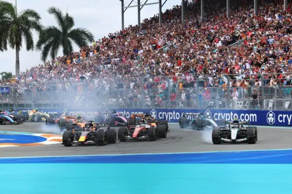 Kimi Antonelli won the thrilling race of the 2026 Miami GP