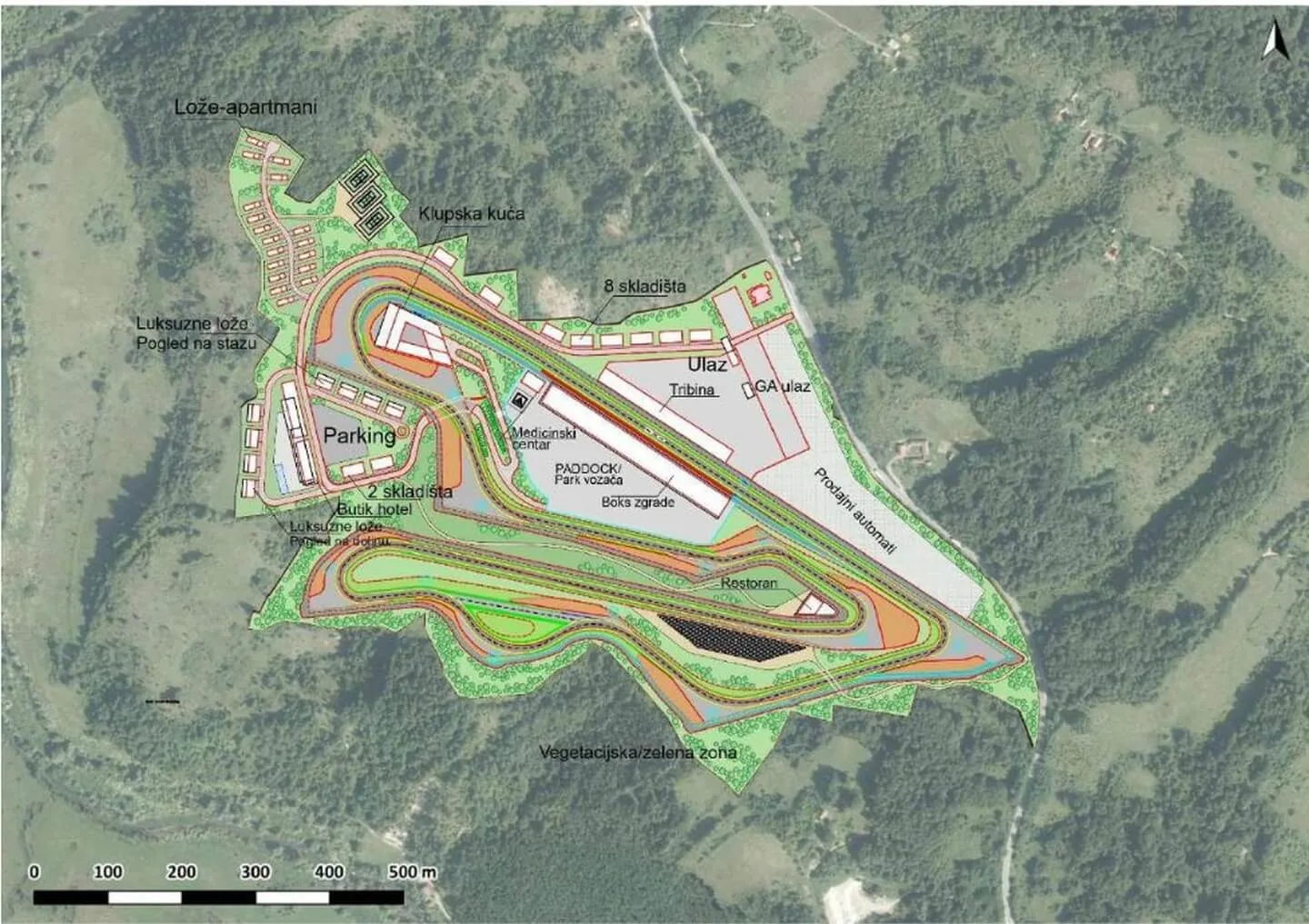Croatia Ring – racing circuit project in Croatia