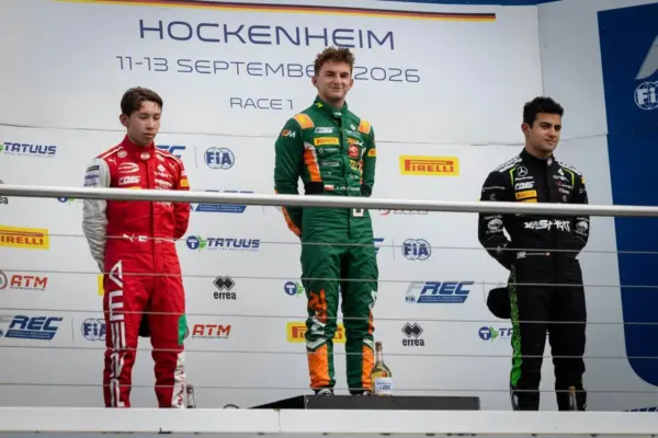 Jan Przyrowski finished the 2026 season in the FREC series