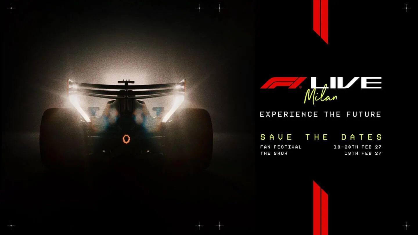 Opening of the 2027 Formula 1 season in February in Milan